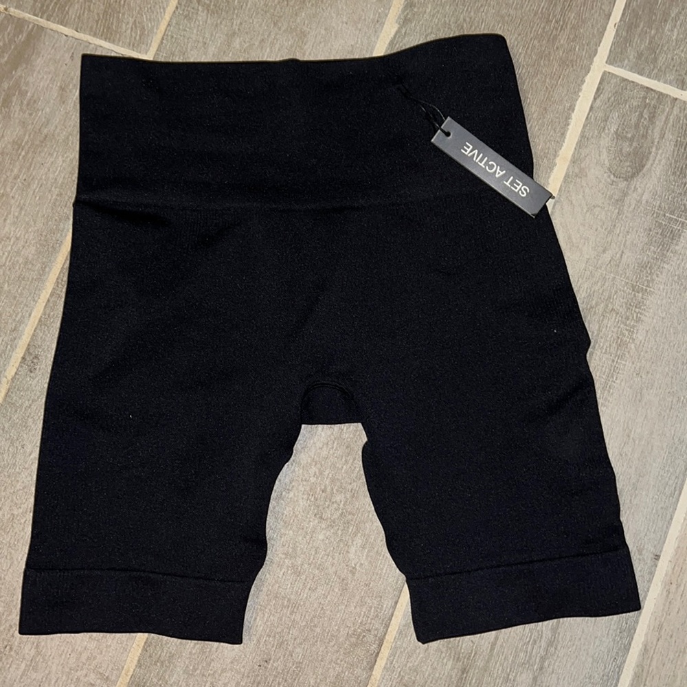 Set active biker shorts